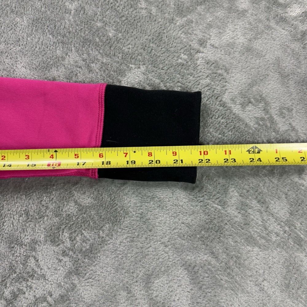 Nike Therma-fit Hoodie Womens Small Pink Swoosh Pullover Thumbholes Fleece - Picture 14 of 14
